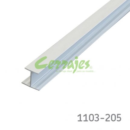 Perfil interm ctral para panel 12 mm l 6100 mm  exmenal