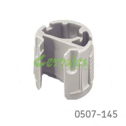 Cámara para soporte de entrepaño Italiana Ferramenta "PK2" Ø=18mm H=18,5mm PZ2 con bloqueo