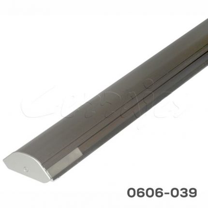 Sistema articulado para esquina Rincomatic "Rincobasic40" H=897mm Anodizado Inox Mate Champagne