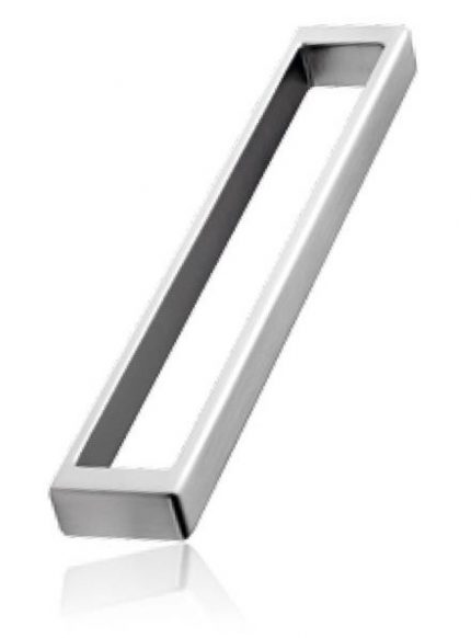Jaladera Aluminio cc 192 mm L=201 mm 4576 Z22 Niquel cepillado Tornillo M4x23 - 25mm