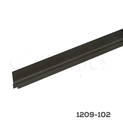 Perfil jaladera Rincomatic "Syma32" L=2950mm 18-21mm Aluminio Negro mate