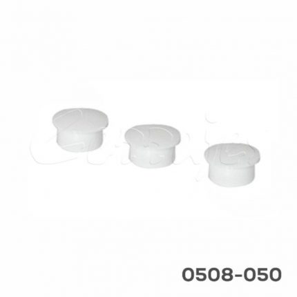 Tapon nylon blanco 10 mm universal