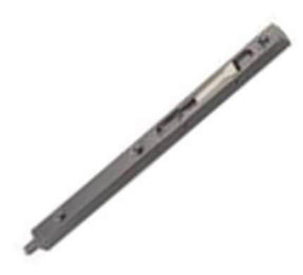 Pasador de sobreponer balancin de 305 mm bronce ant