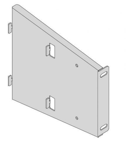 Soporte modesty panel aluminio