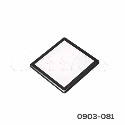Luminaria Led Mod. Quadrato PLC100 12 VCD-3 W, 100*100*8 mm, 4500°K, montaje superficial, negro