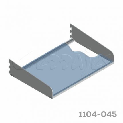 Mensula cristal l.600 mm w 073