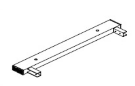 Soporte MILO para trave y archivero alum