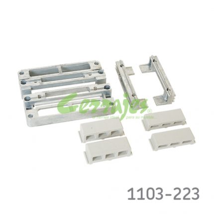 KIT DE FIJACIÓN PUERTA CLIPPER CORREDIZO M50