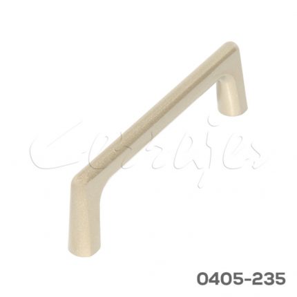 Jaladera Aluminio cc 96 mm L=106 mm 4724 A89 Gris perla Tornillo M4x25mm