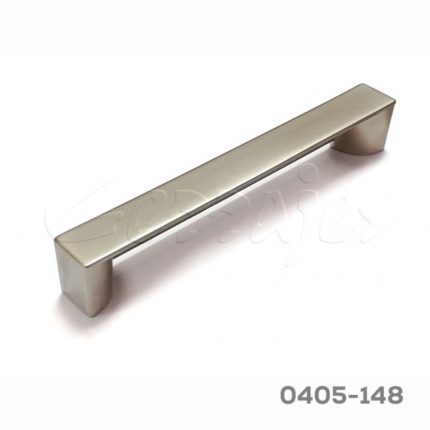Jaladera zamak cc 96 mm L=108 mm 4641 Z23 Niquel mate Tornillo M4x25mm