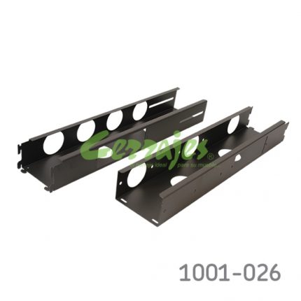 Travesaño perforado l 800-1100 mm antracita