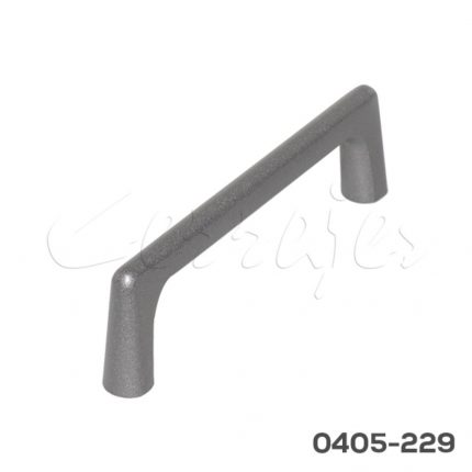 Jaladera Aluminio cc 96 mm L=106 mm 4724 A96 Grafito Tornillo M4x25mm