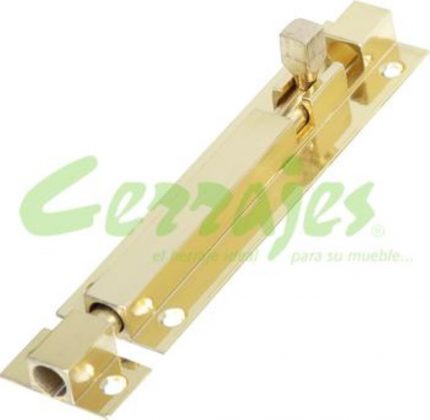 PASADOR LATÓN TIPO MAUSER 101x25 - LATON BRILLANTE