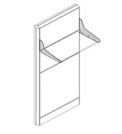 Soporte repisa ant.dx/sx 61110093.092