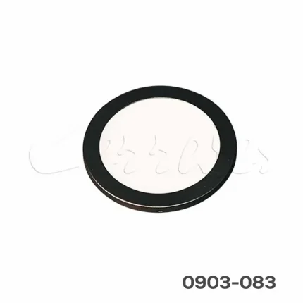 Luminaria Led Mod. Svolta PLR100 12 VCD-3 W, Ø100*8 mm, 4500°K, montaje superficial, negro
