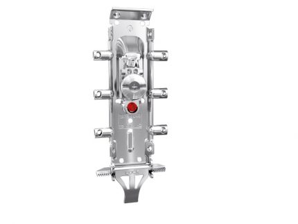 Colgador LIBRA H=2 para 3 taquetes con bloqueo excentrico