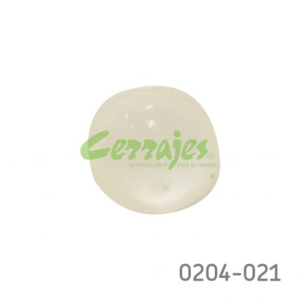 Tope para puerta Ø=9,5mm autoadhesivo Cerrajes Gota 5/32" (3.97mm) Transparente